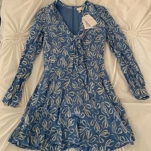 Ted Baker printed mini dress
